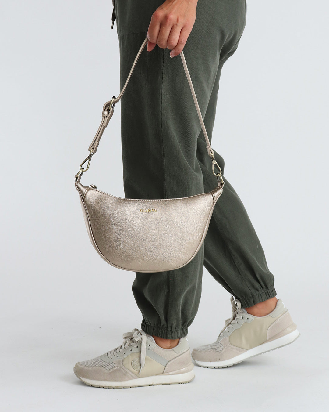 Carmen Mini Scoop Bag - Antique Gold