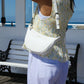 Carmen Mini Scoop Bag - Ivory