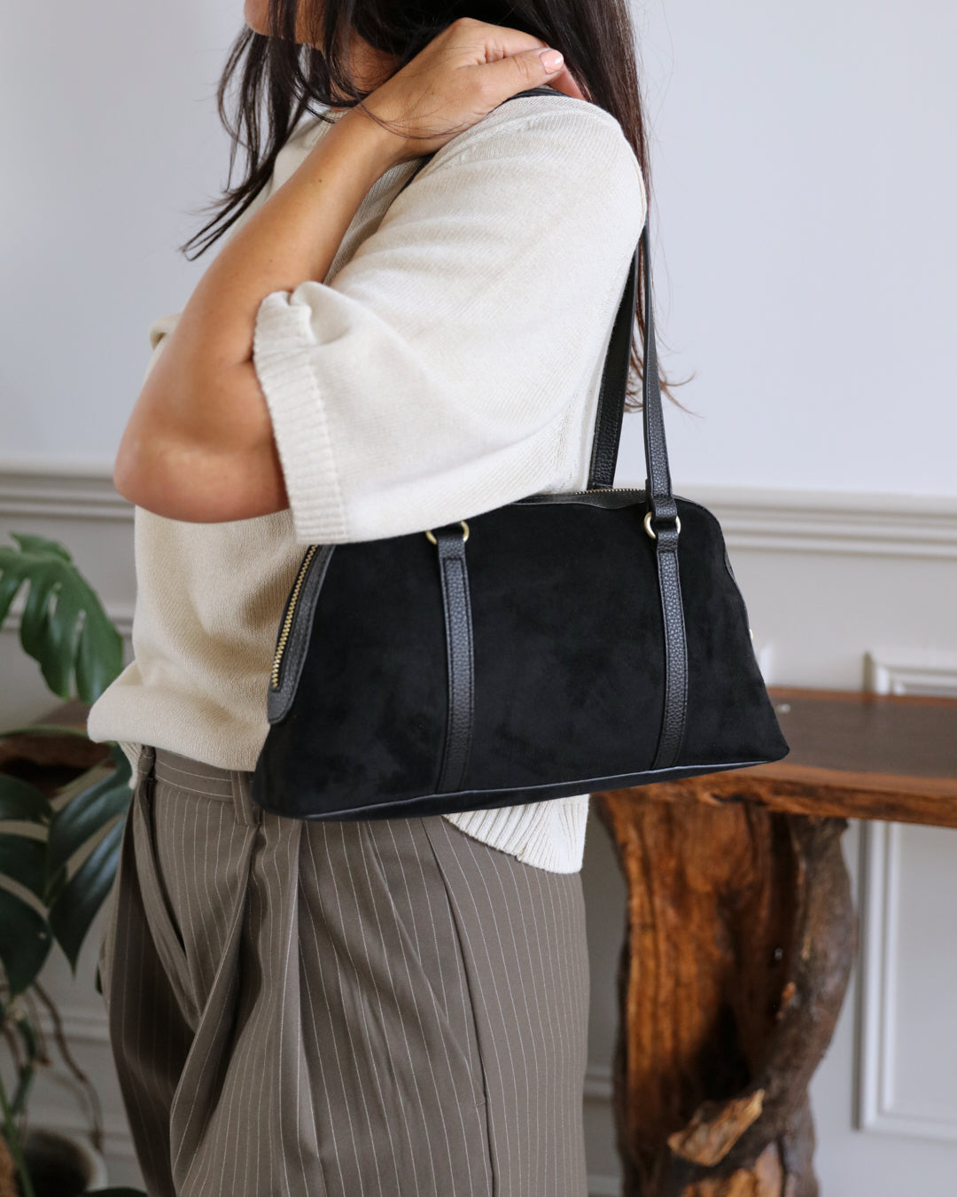 Cate Shoulder Bag - Black