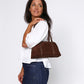 Cate Shoulder Bag - Chocolate