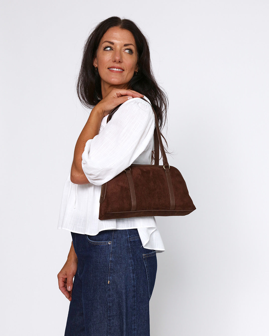 Cate Shoulder Bag - Chocolate