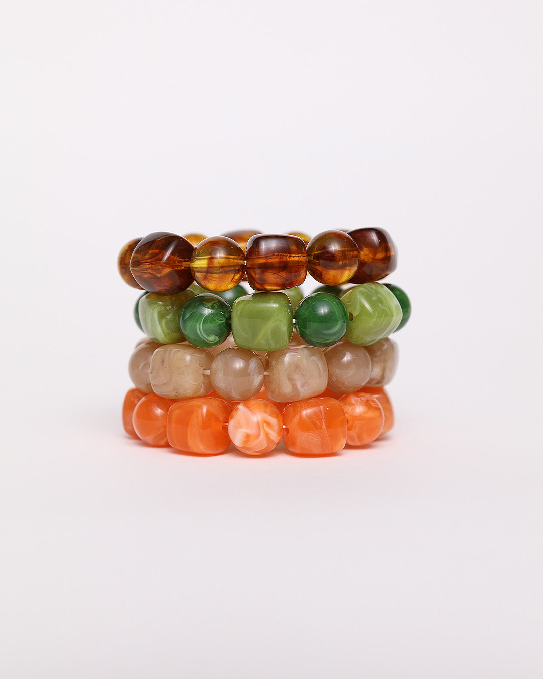 Chunky Bead Bracelet - Green