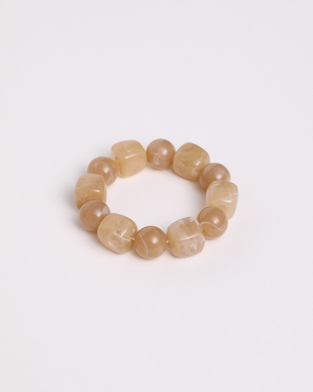 Chunky Bead Bracelet - Natural