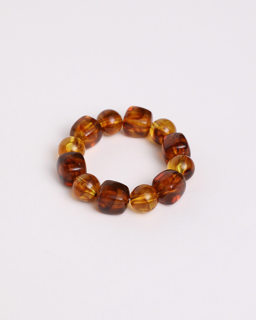 Chunky Bead Bracelet - Tortoiseshell