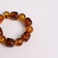 Chunky Bead Bracelet - Tortoiseshell