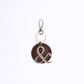 Circle Bag Charm - Chocolate