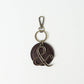 Circle Bag Charm - Chocolate