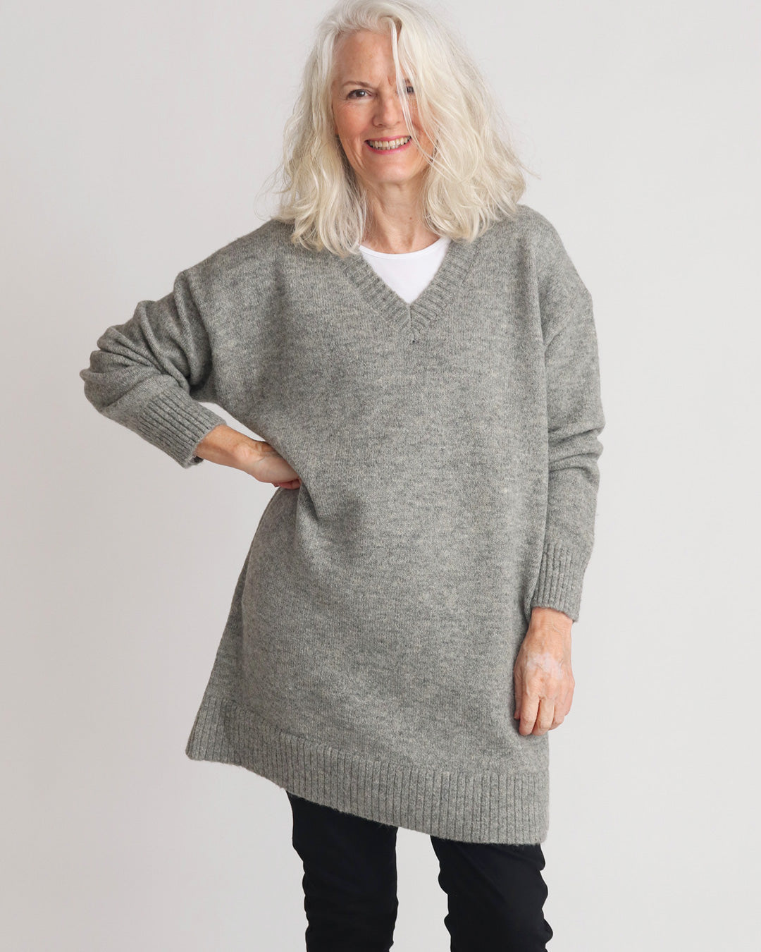 V neck jumper sale on sale