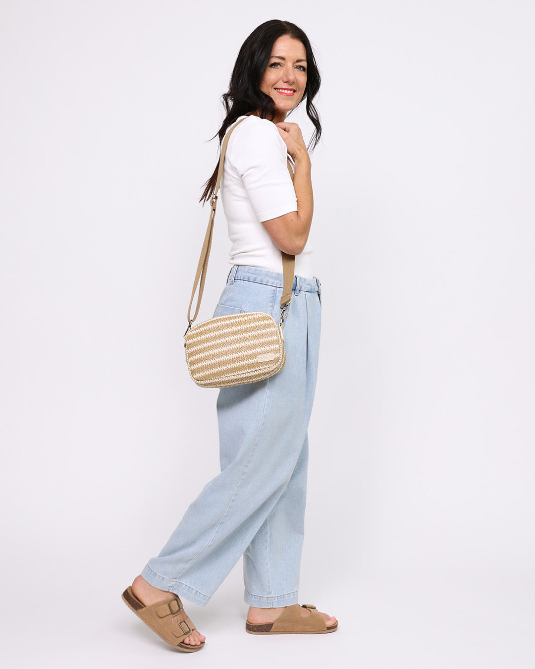 Connie Crossbody - Natural