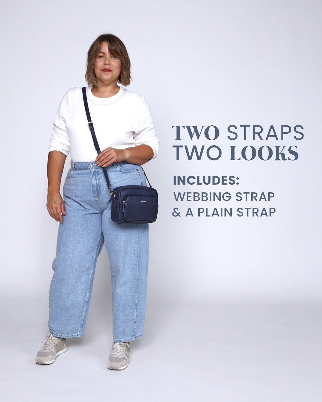 Doyle Crossbody - Navy