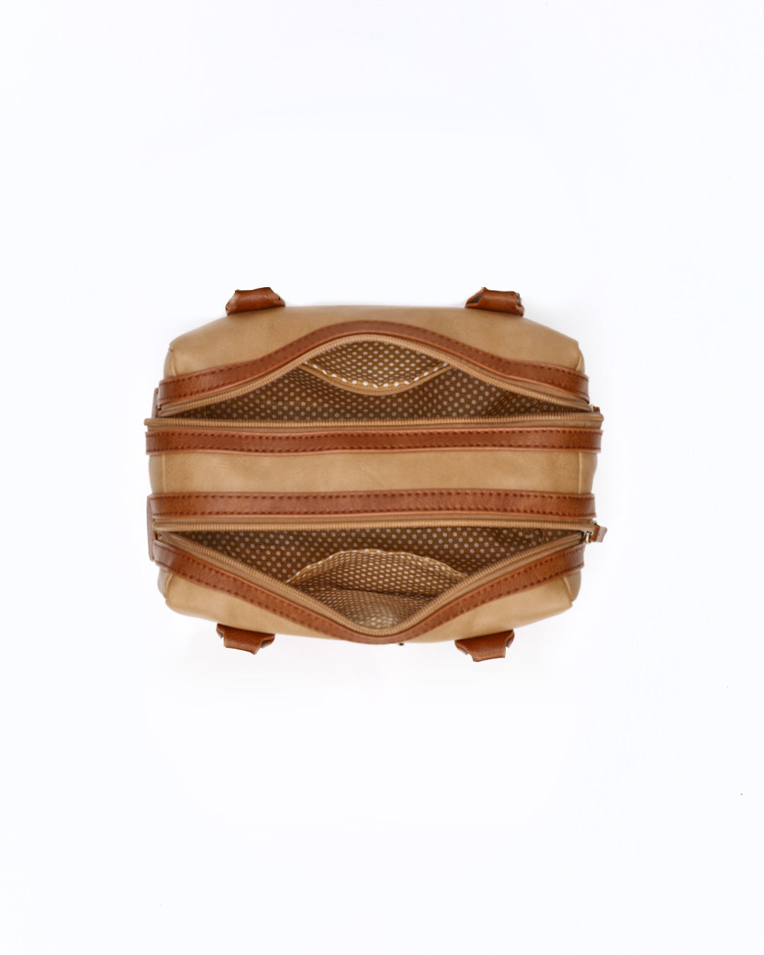Della Boxy Bowler - Caramel