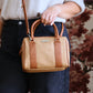 Della Boxy Bowler - Caramel