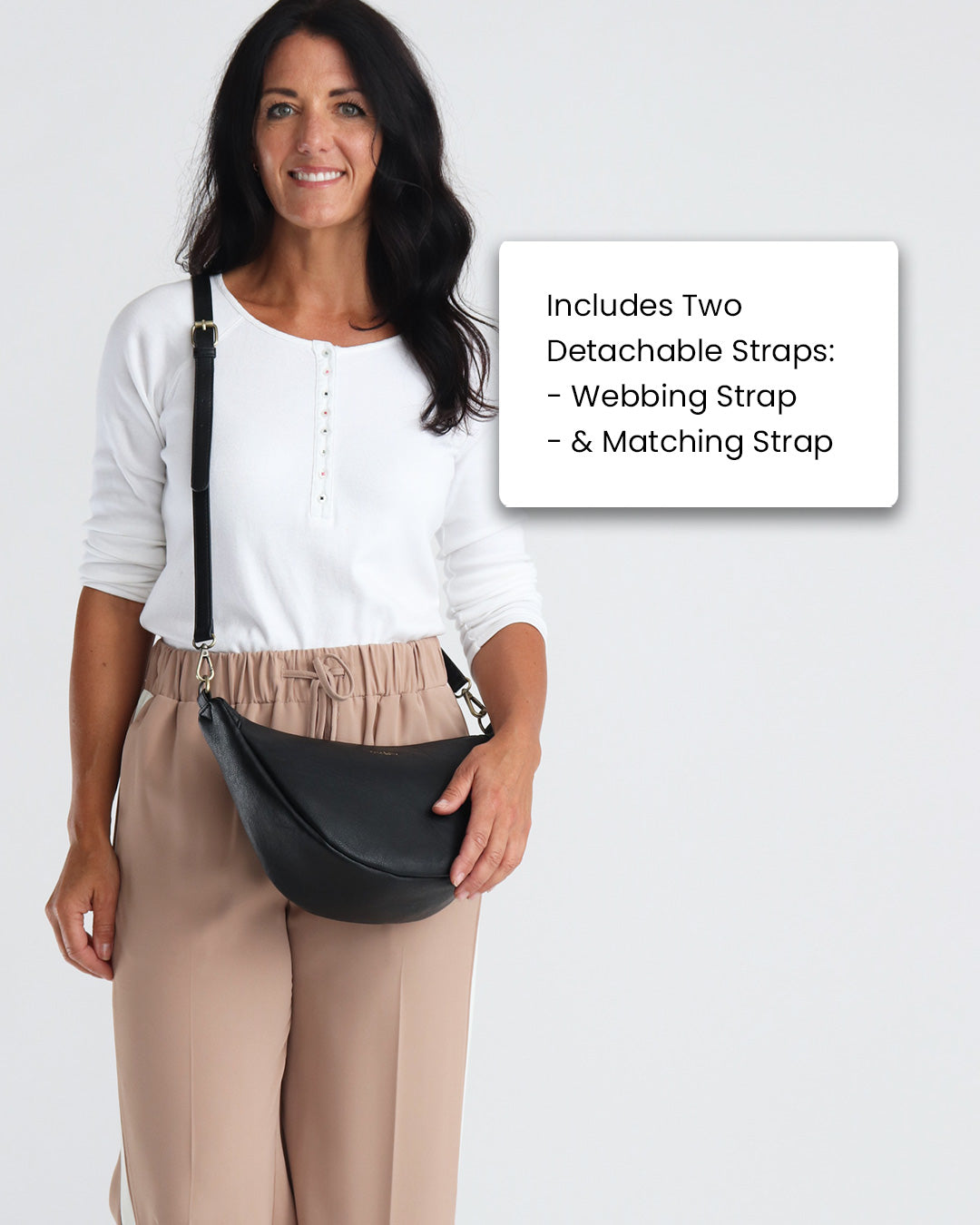 Dempsey Scoop Bag - Black