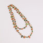 Double Beaded Layer Necklace - Multi