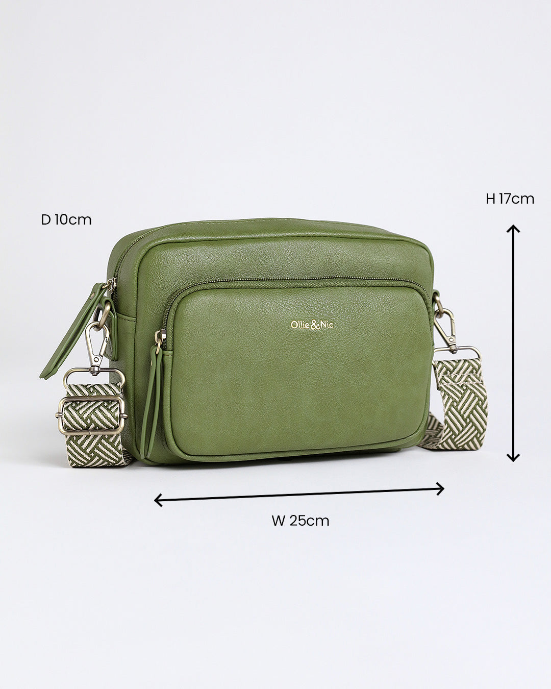 Doyle Crossbody - Apple Green