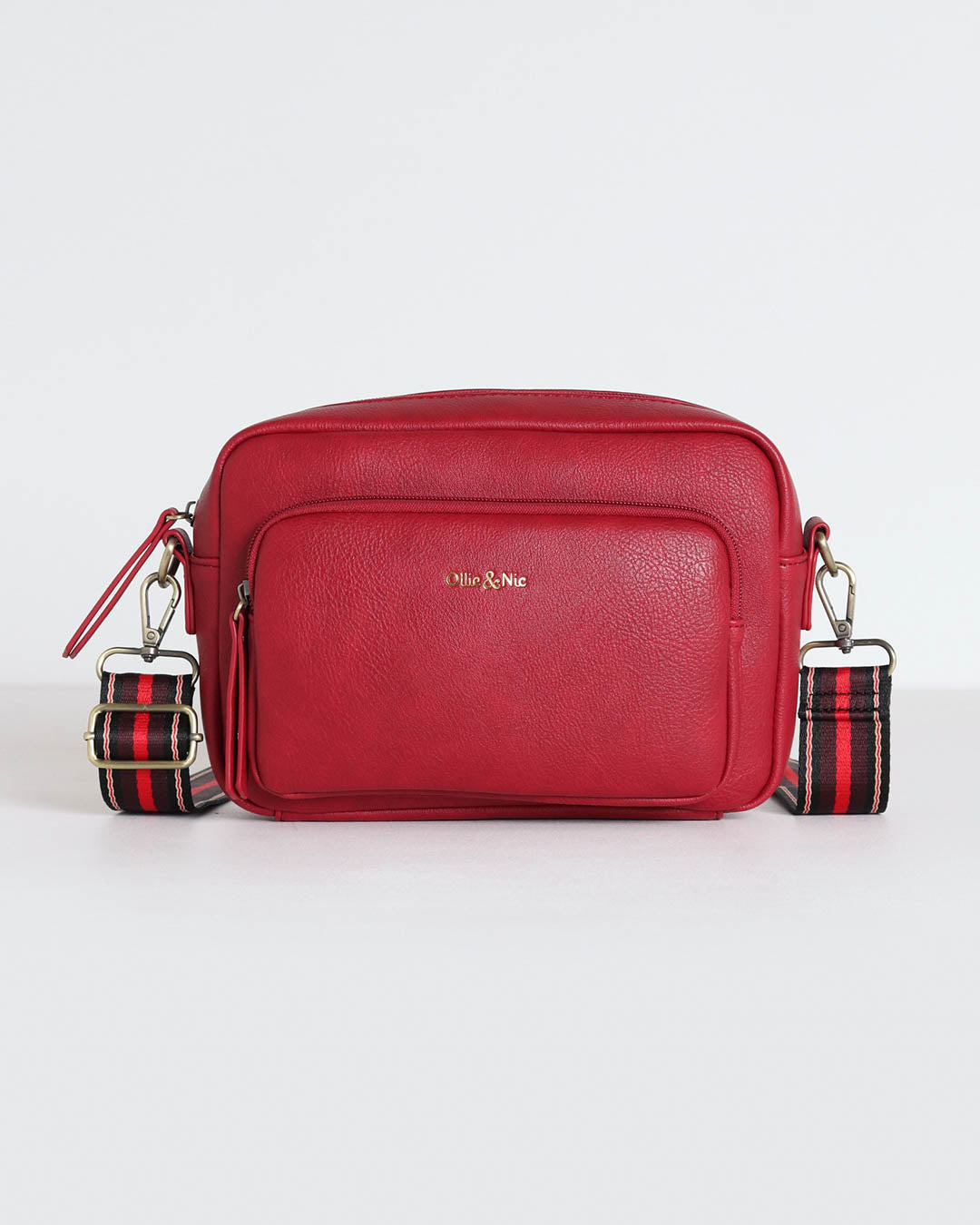 Doyle Crossbody - Cherry Red