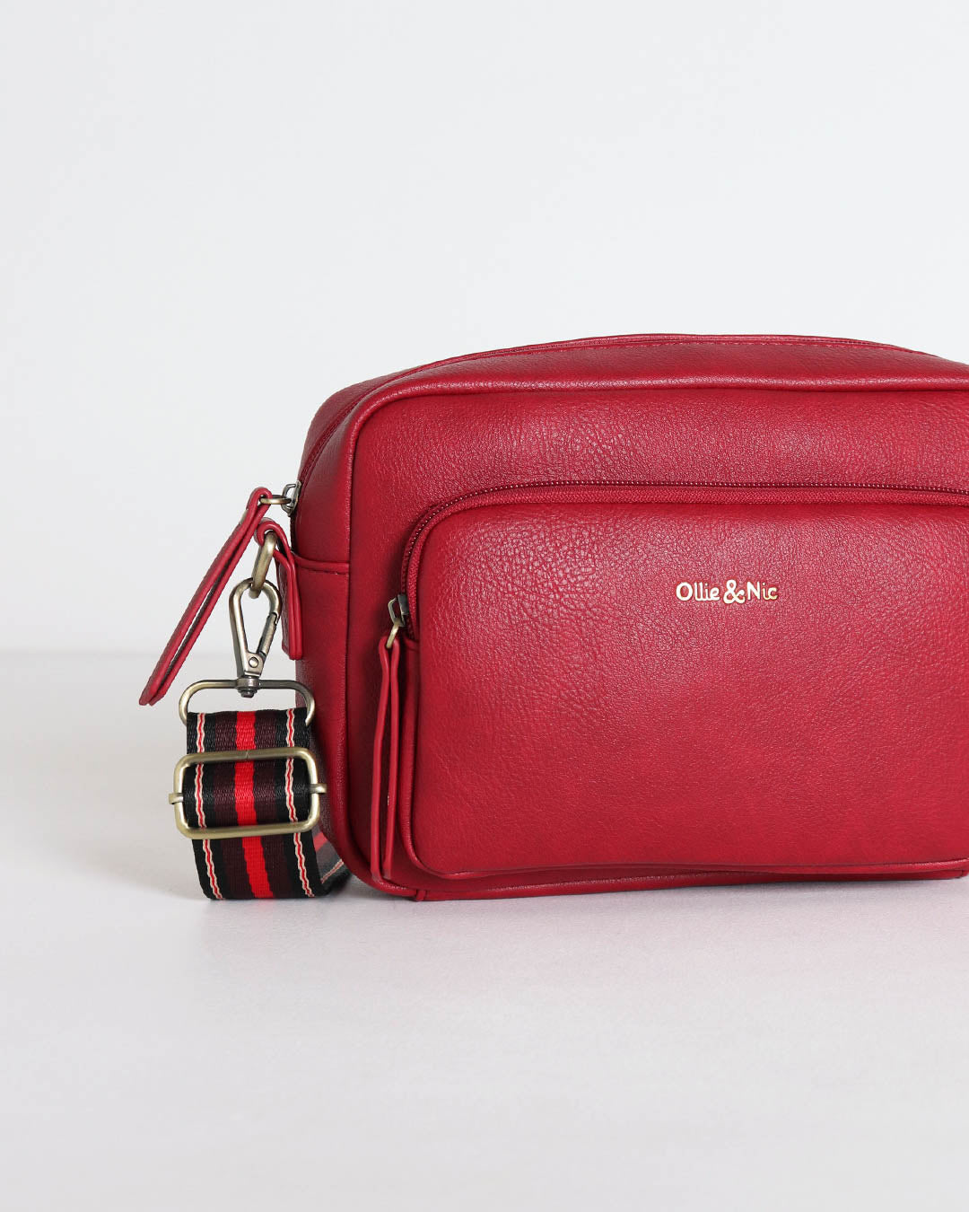 Doyle Crossbody - Cherry Red