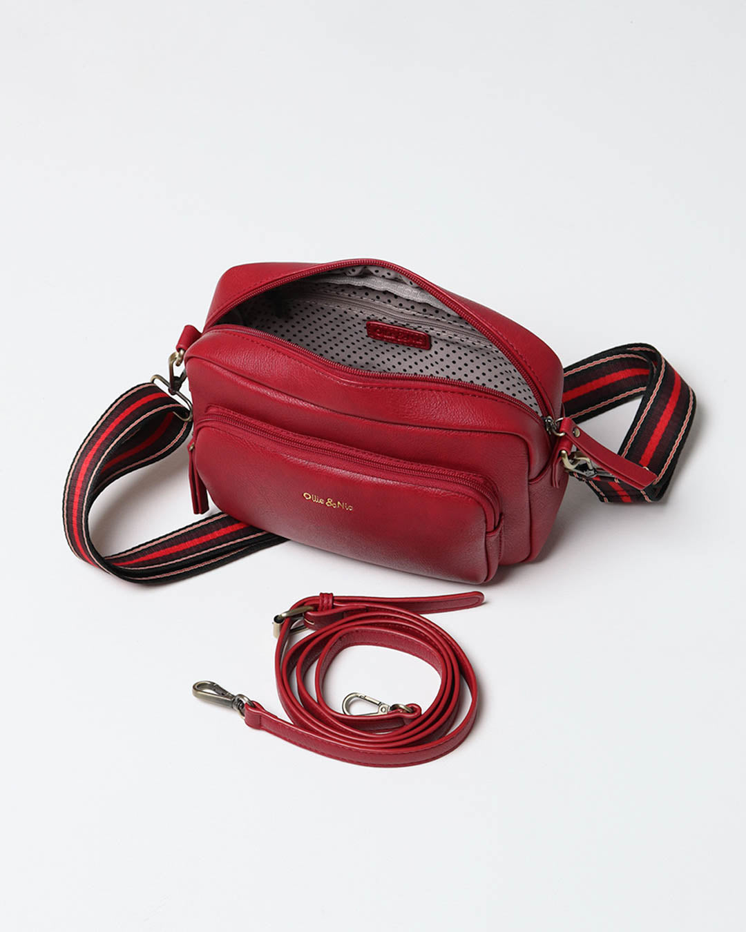 Doyle Crossbody - Cherry Red