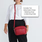 Doyle Crossbody - Cherry Red