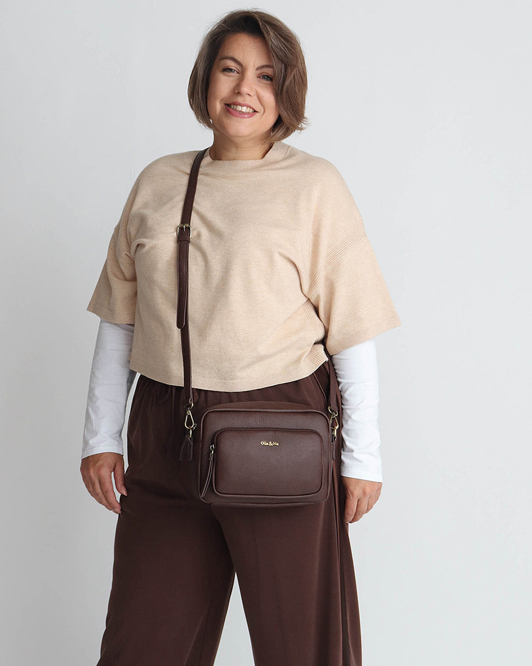 Doyle Crossbody - Chocolate