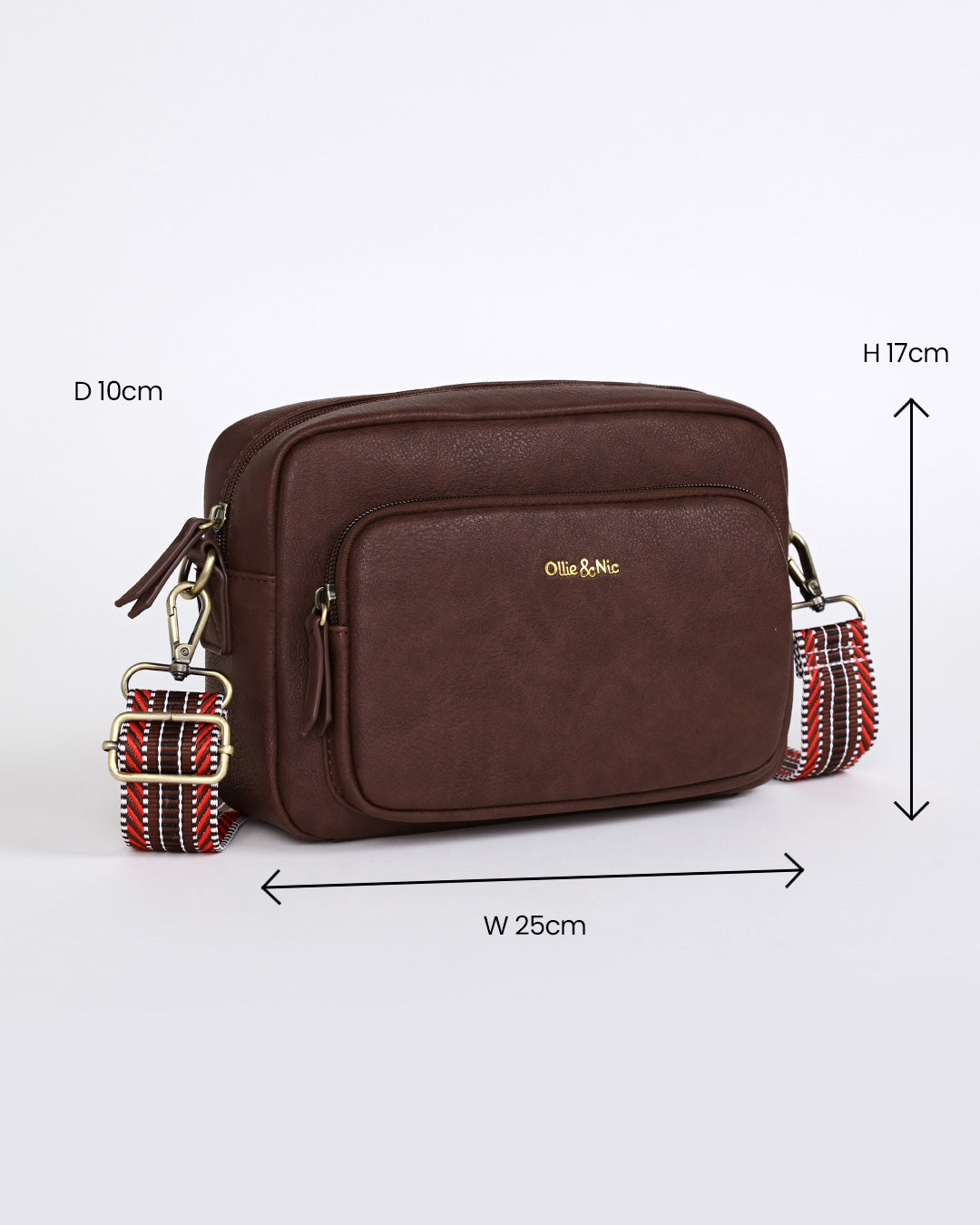 Doyle Crossbody - Chocolate