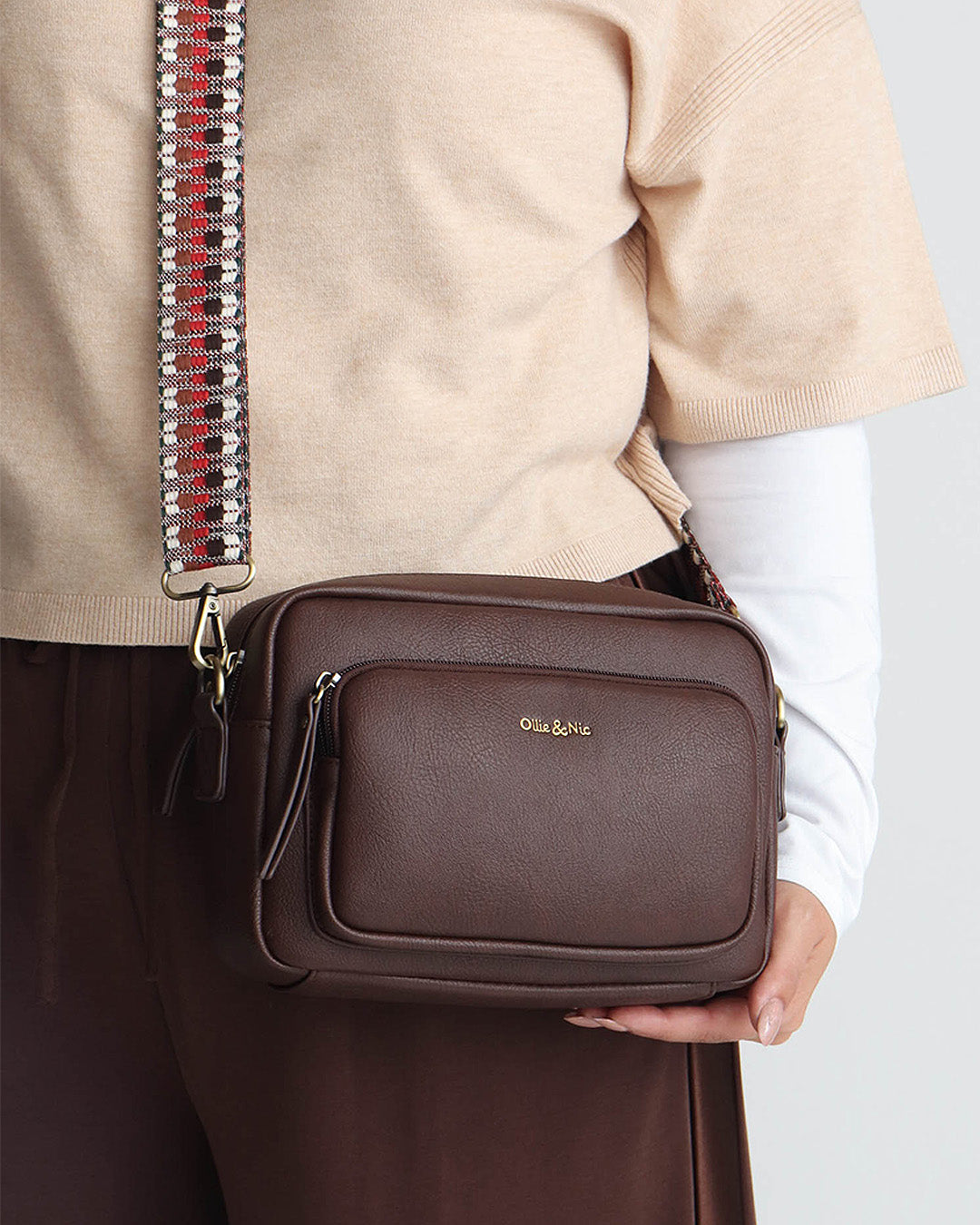 Doyle Crossbody - Chocolate