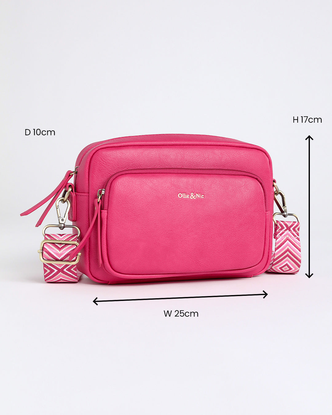 Doyle Crossbody - Fuchsia
