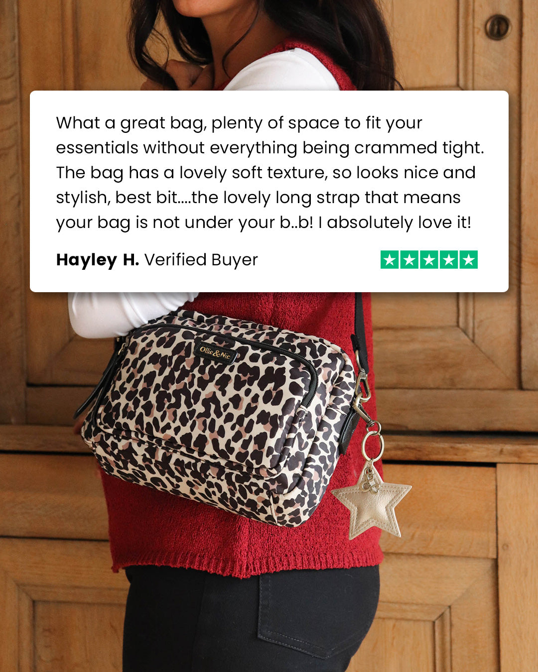 Doyle Crossbody - Leopard