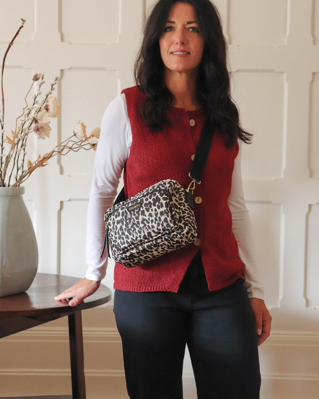 Doyle Crossbody - Leopard