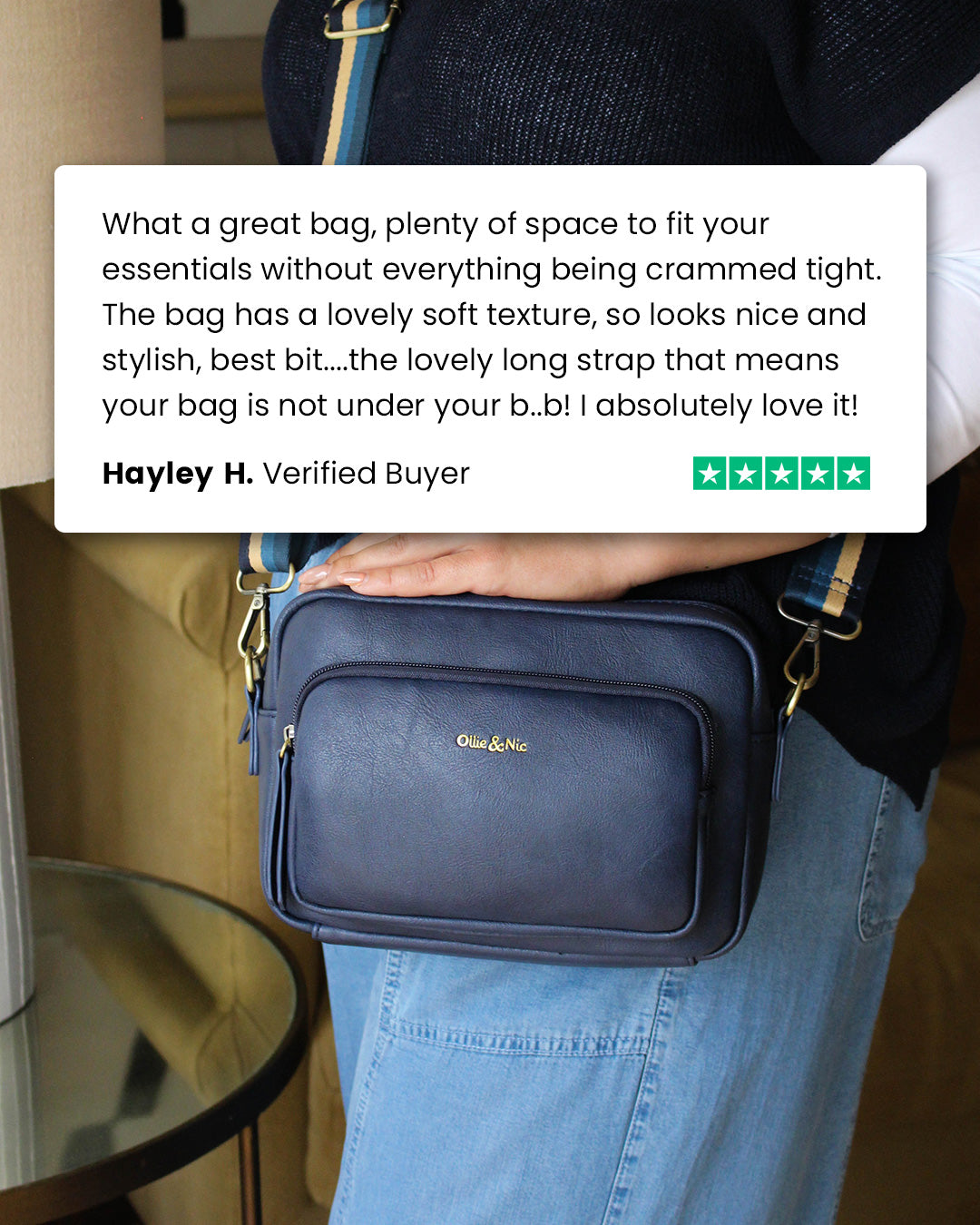 Doyle Crossbody - Navy