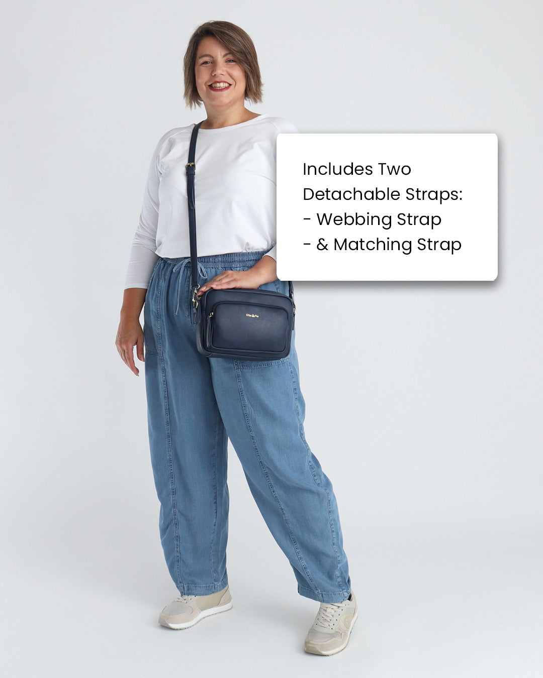 Doyle Crossbody - Navy