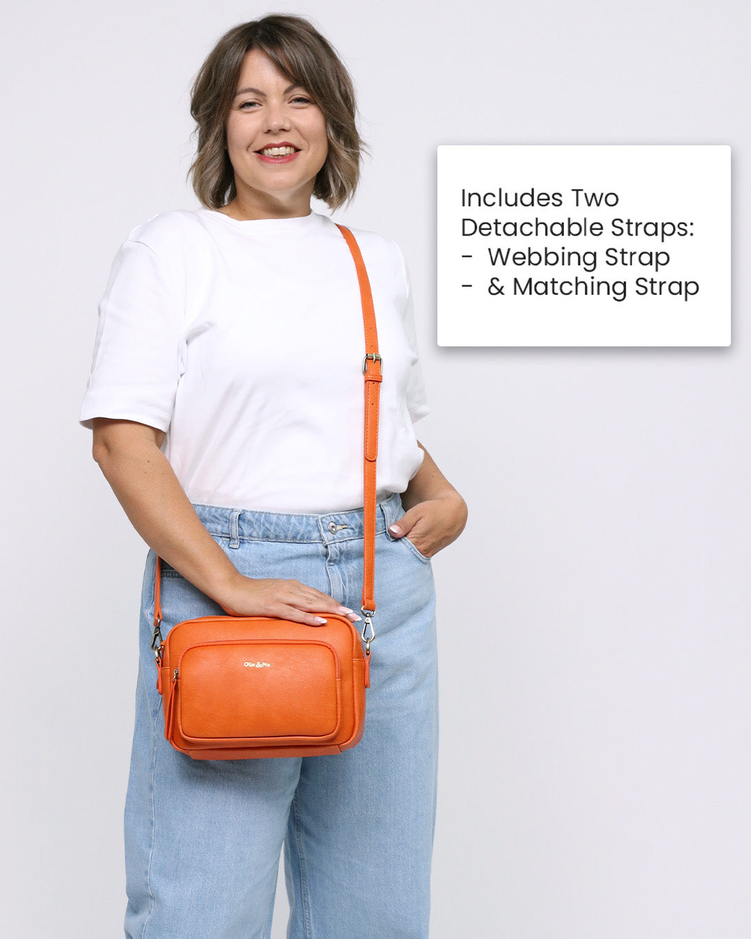 Doyle Crossbody - Orange