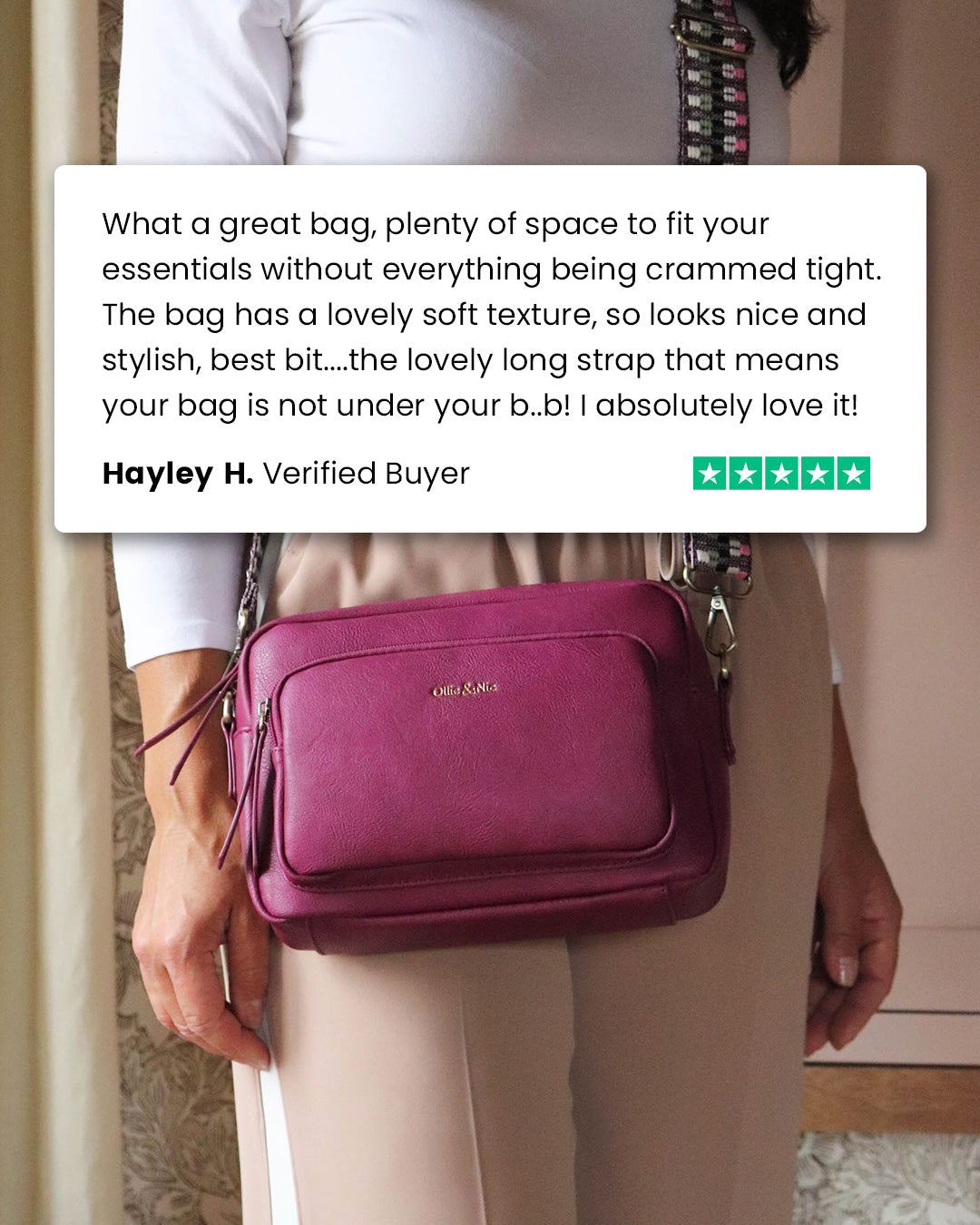 Doyle Crossbody - Orchid