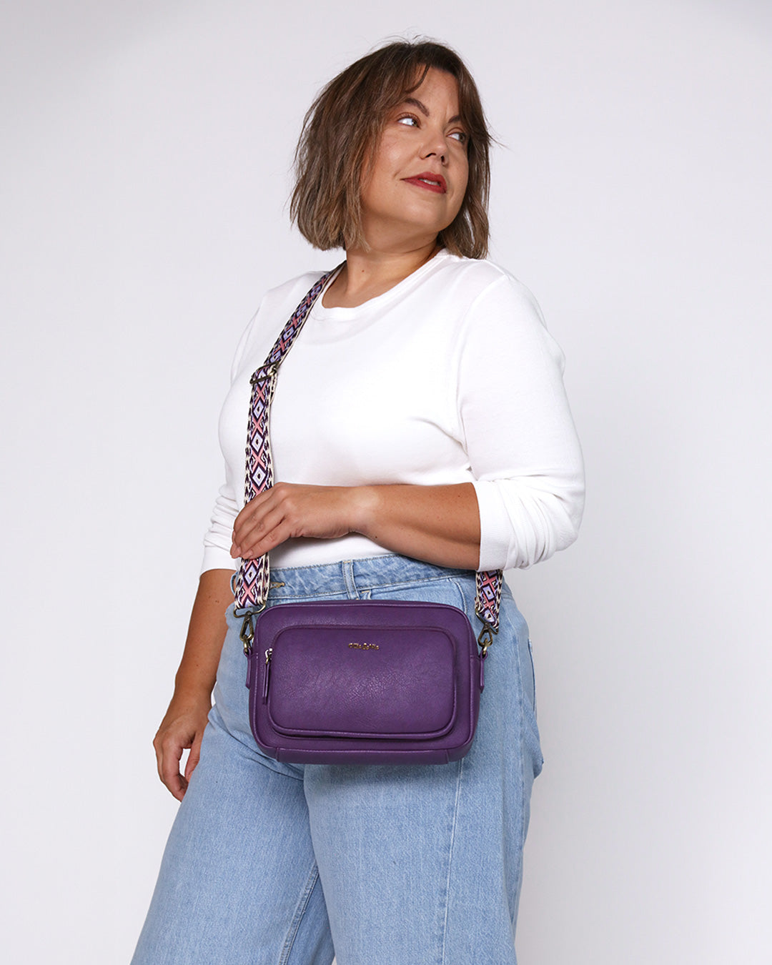 Doyle Crossbody - Purple