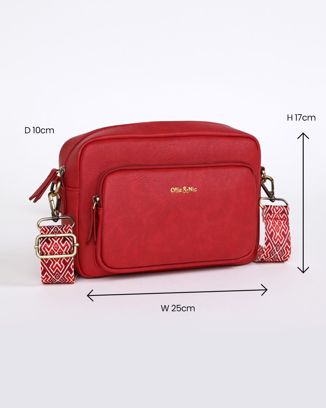 Doyle Crossbody - Red