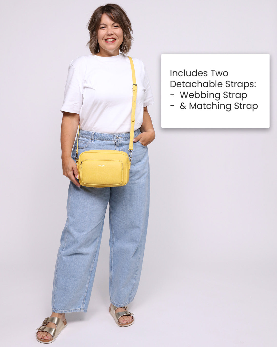 Doyle Crossbody - Yellow