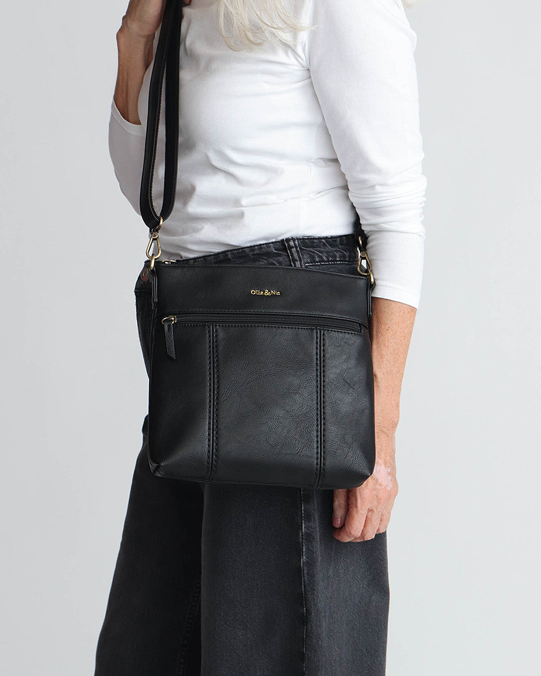 Eddie Crossbody - Black