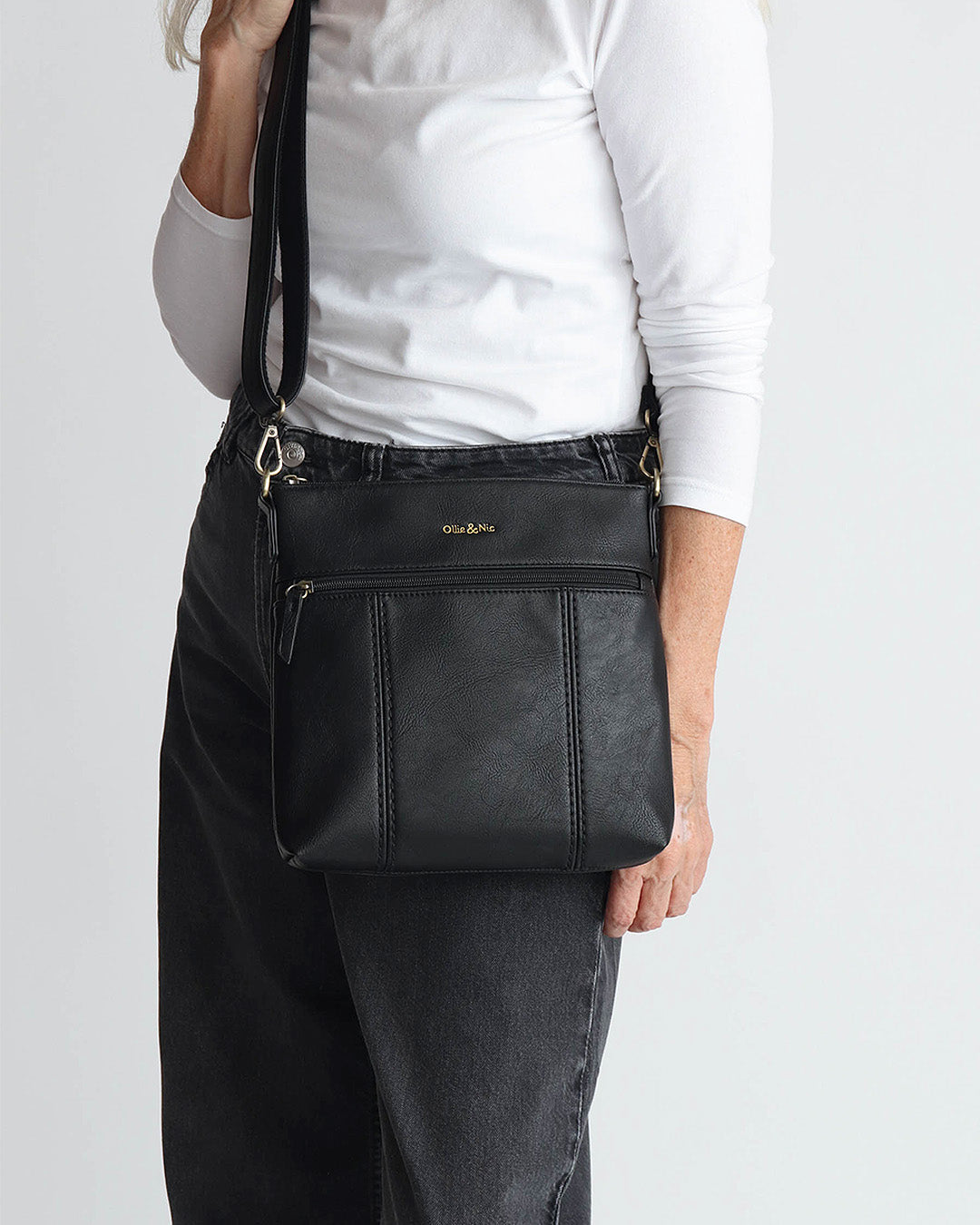 Eddie Crossbody - Black