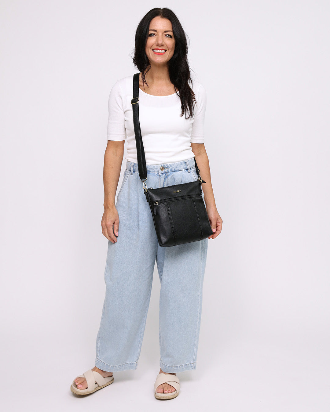 Eddie Crossbody - Black