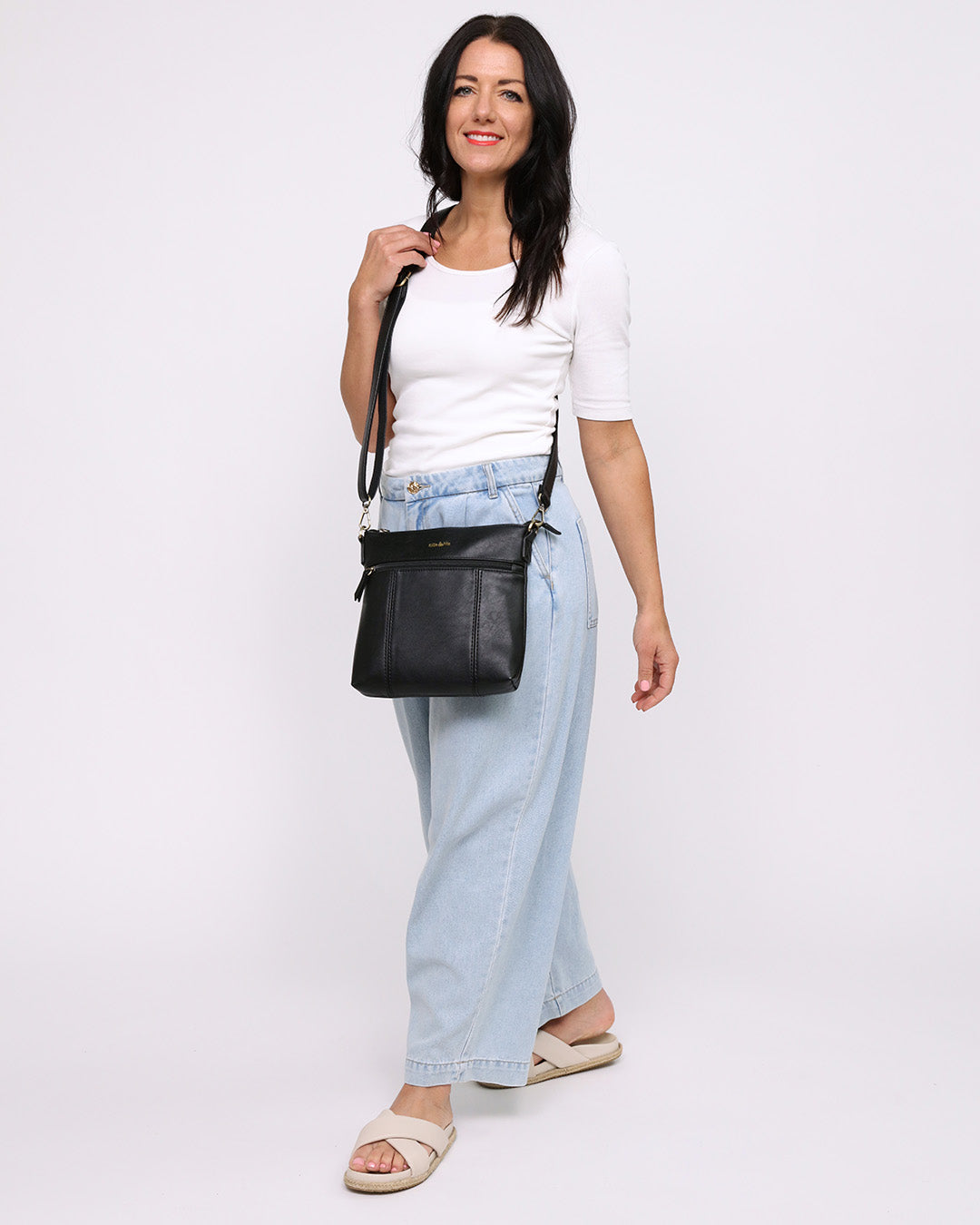 Eddie Crossbody - Black