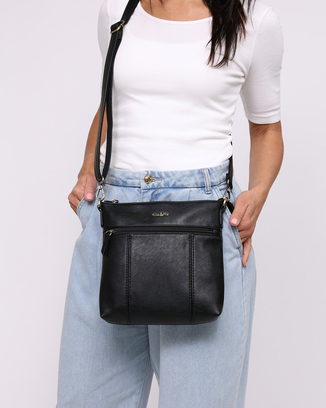 Eddie Crossbody - Black