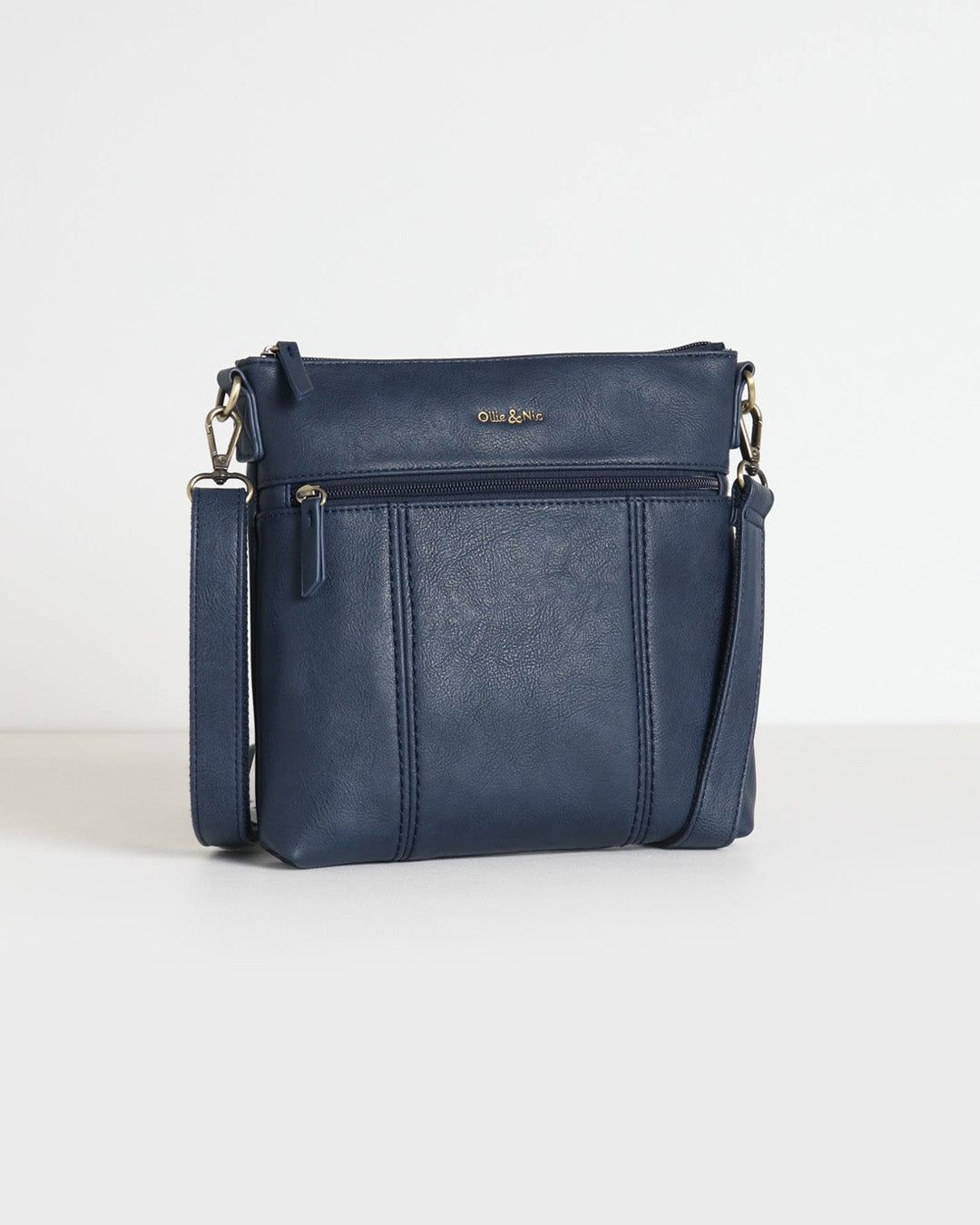 Eddie Women's Crossbody Handbag - Navy – Ollie & Nic