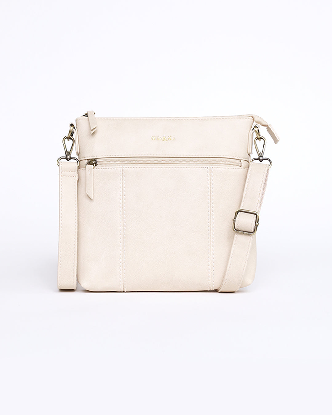 Eddie Crossbody - Pebble