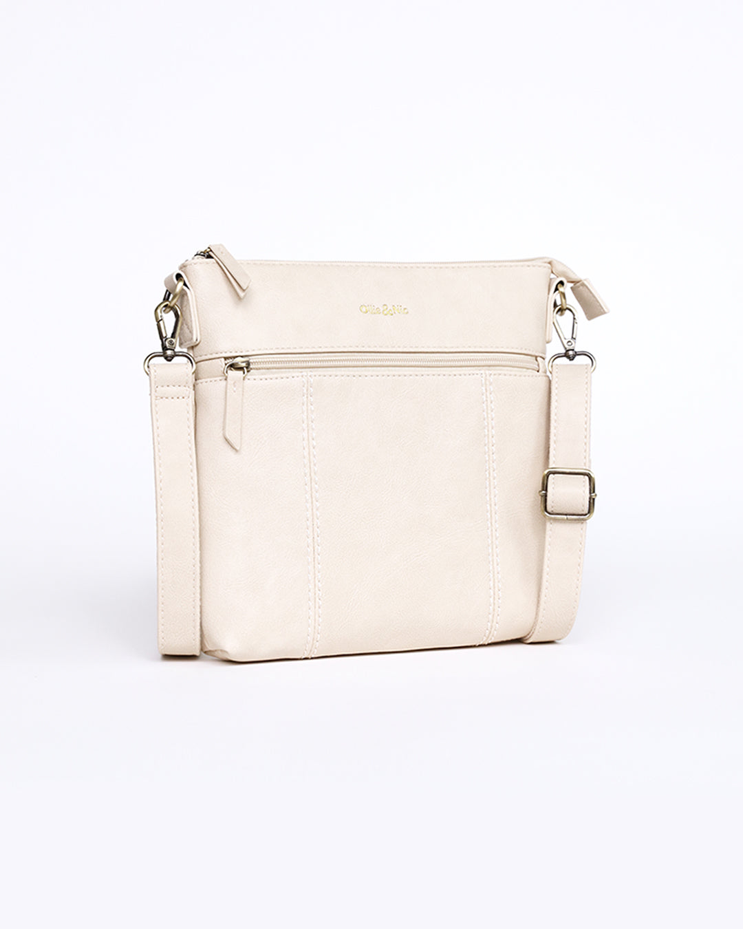 Eddie Crossbody - Pebble