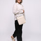 Eddie Crossbody - Pebble