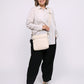 Eddie Crossbody - Pebble