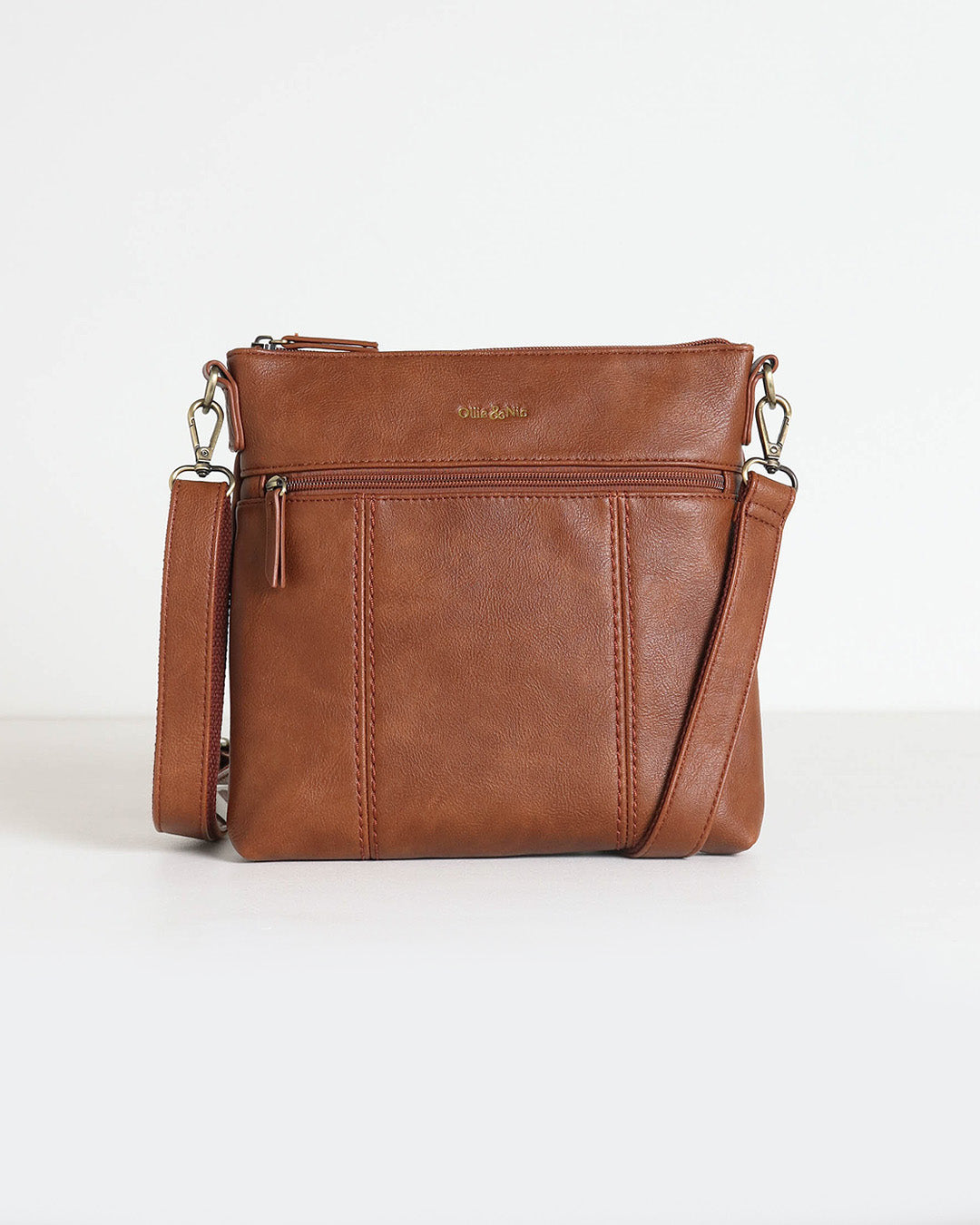 Eddie Crossbody - Tan
