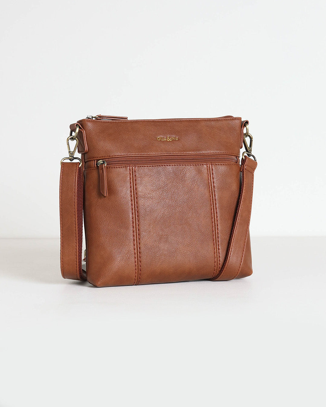Eddie Crossbody - Tan