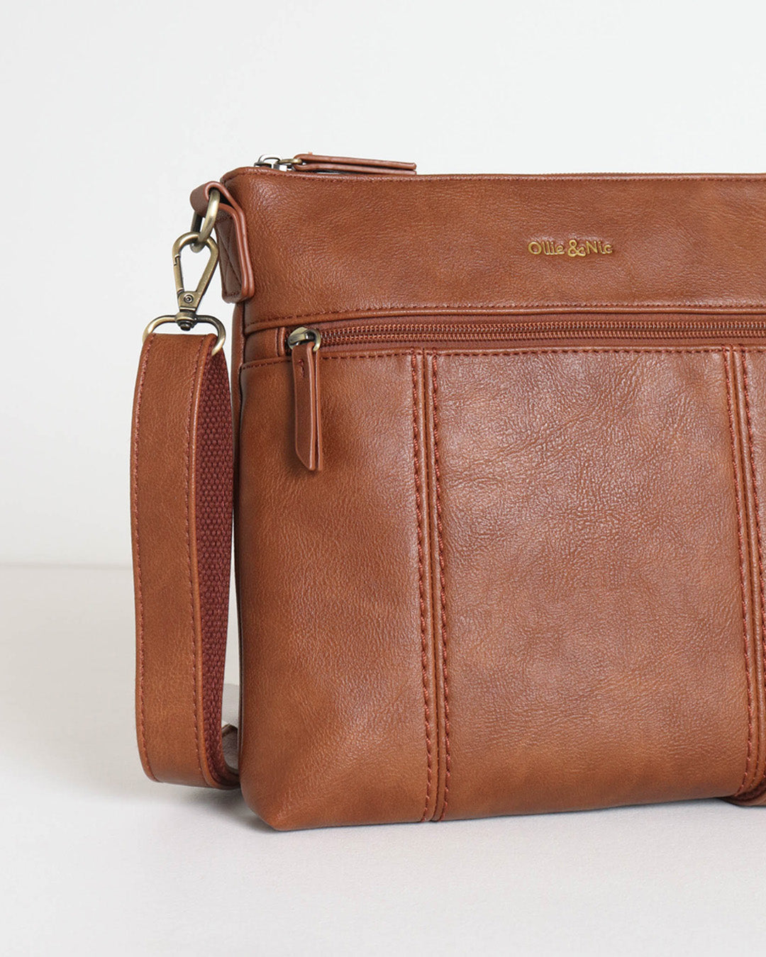 Eddie Crossbody - Tan