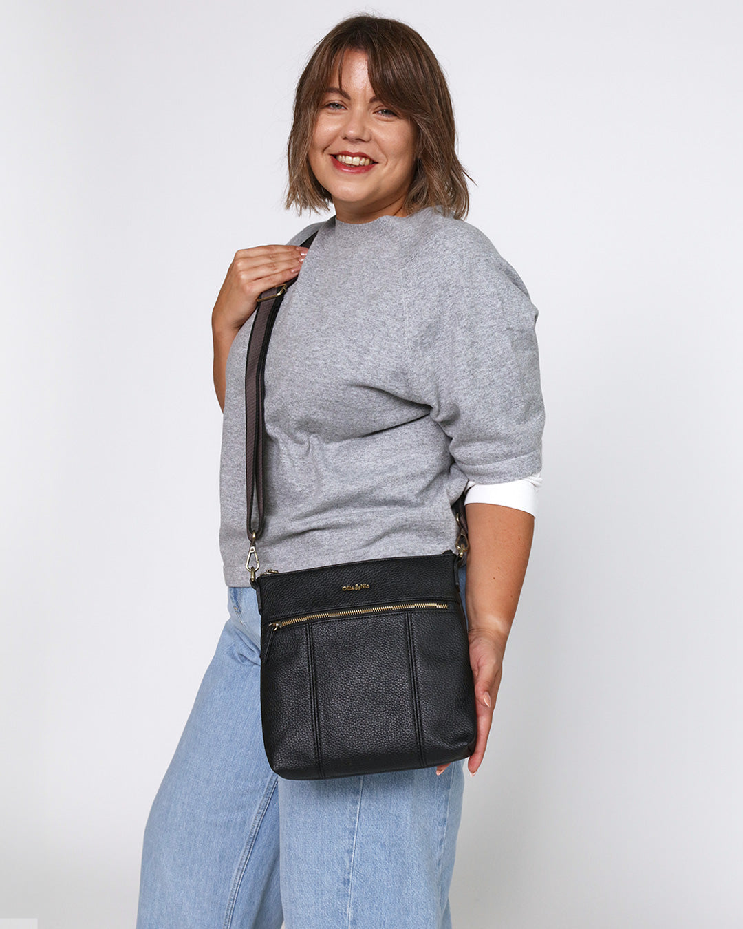 Edina Crossbody - Black